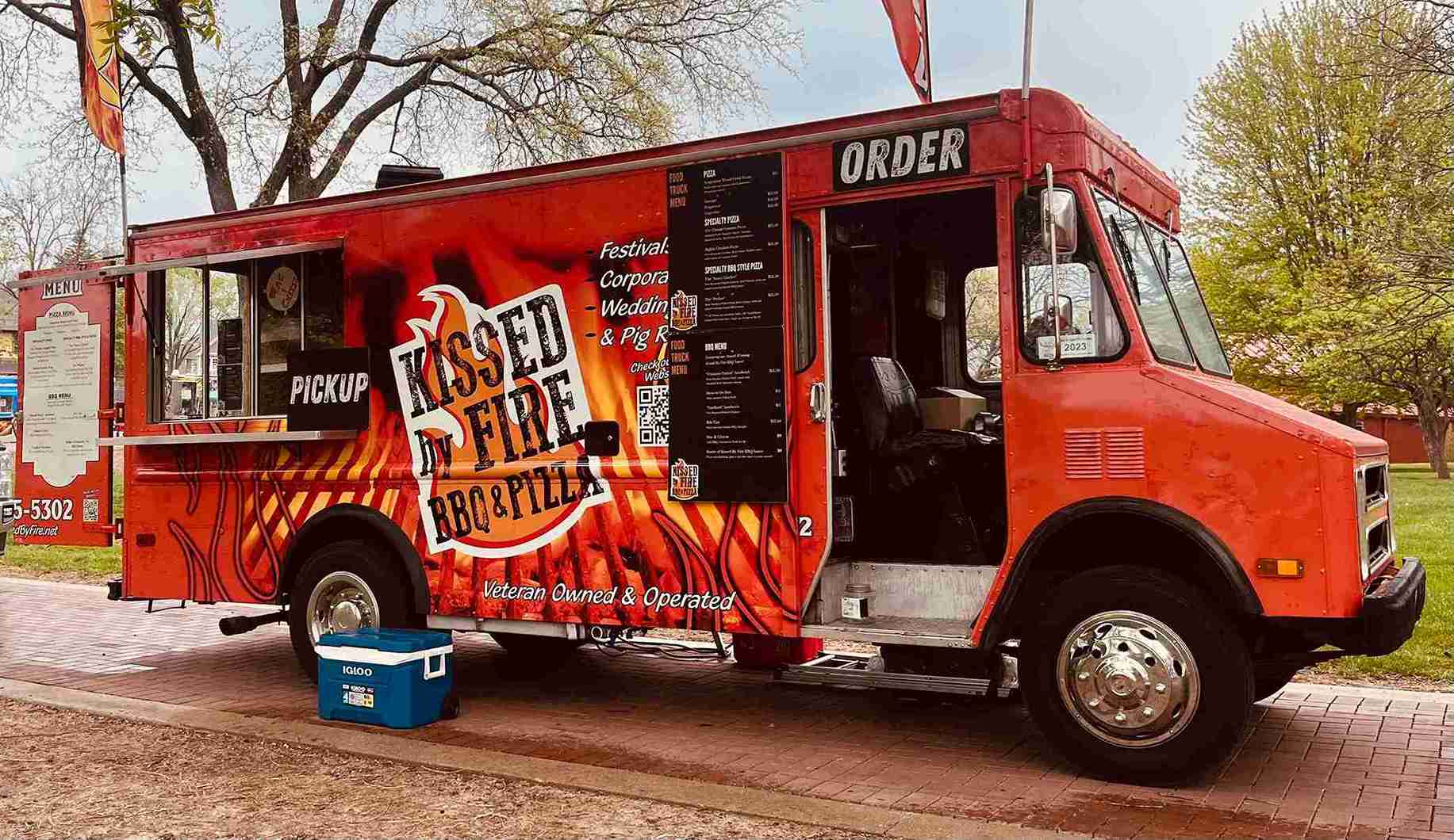 Food truck catering event in Plainfield, IL