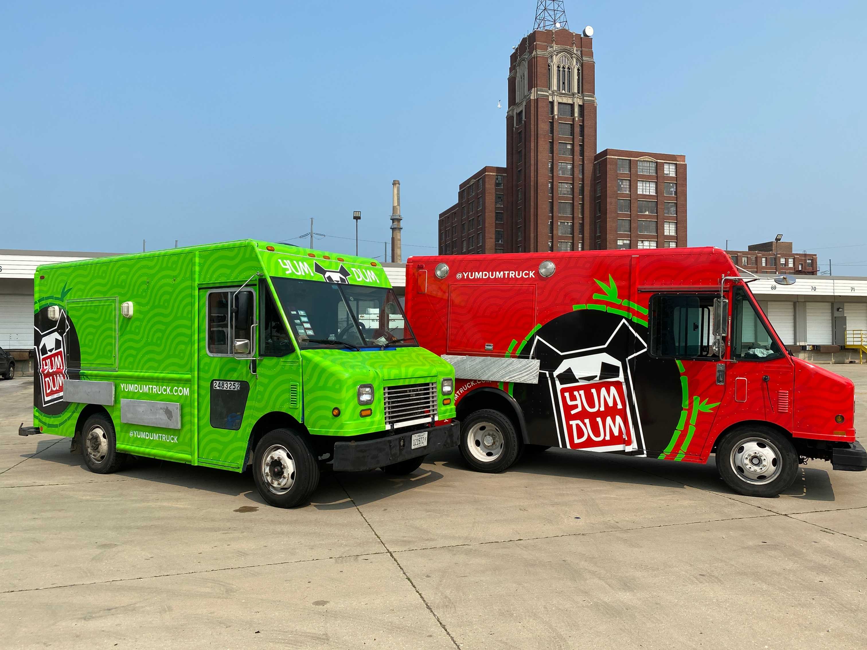 Food truck catering event in Elgin, IL