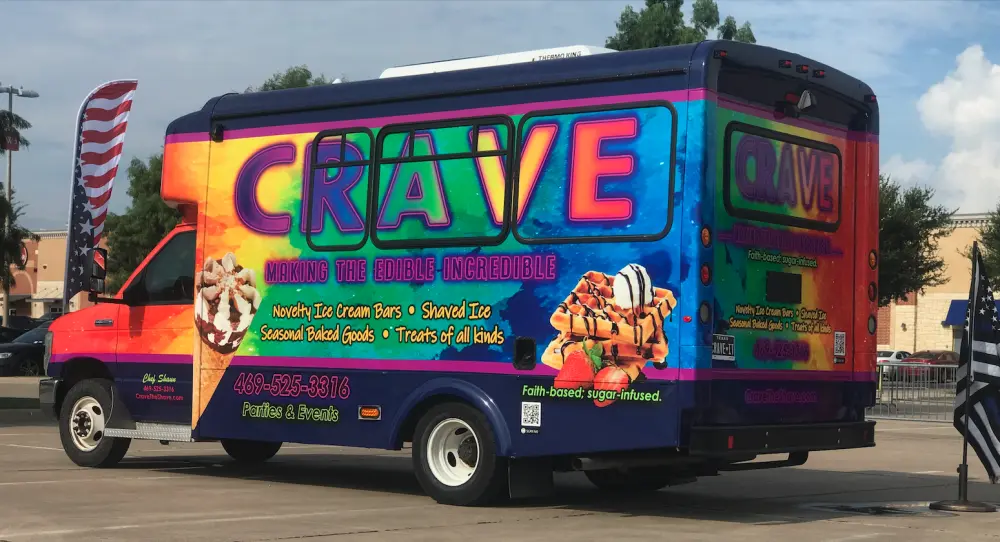 Food truck catering event in Plano, TX