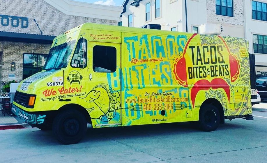 Food truck catering event in Prosper, TX