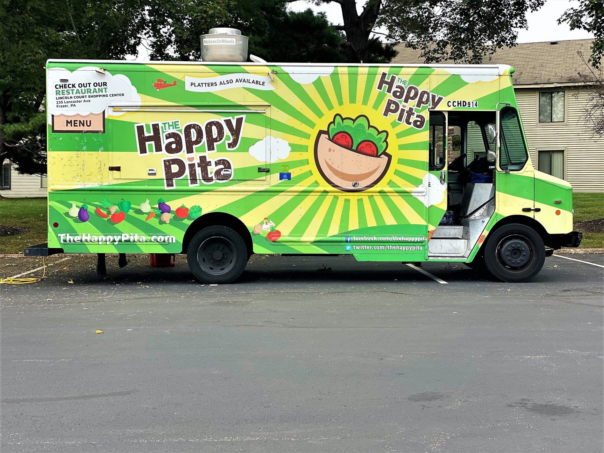 Food truck catering event in Springfield, PA