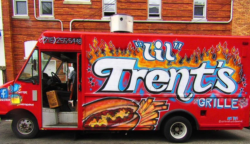 Food truck catering event in Chester, PA