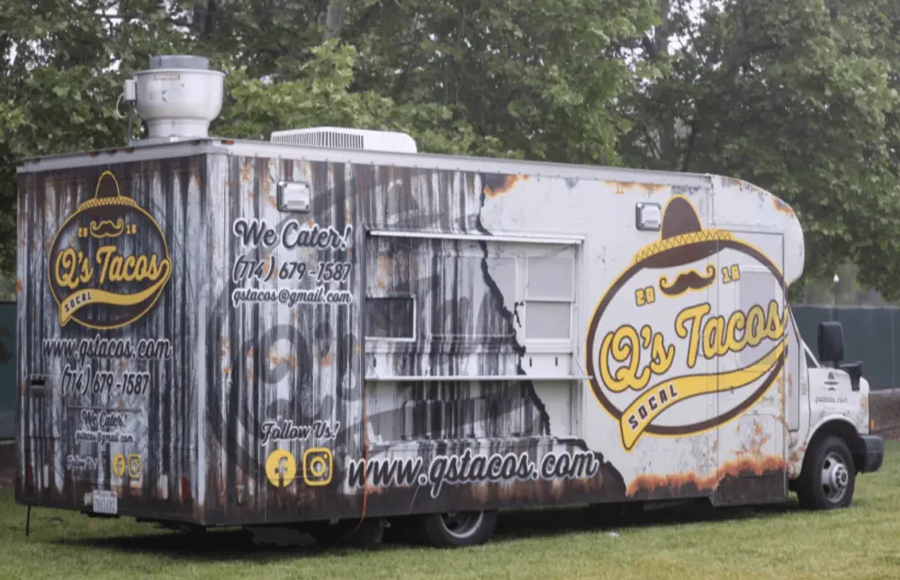 Food truck catering event in Redlands, CA