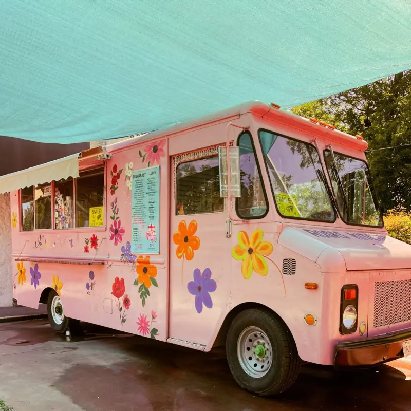 Food truck catering event in New Braunfels, TX